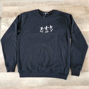 Social Scene Skateboarding Skeletons Women's Sweatshirt